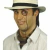 Fun Place Wigs & Hats Straw Boater Hat, Cream