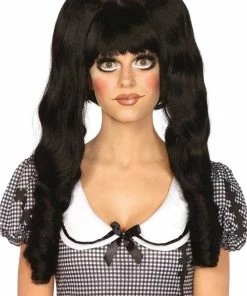 Fun Place Cosplay Dolly Bob Wig With Clips - Black