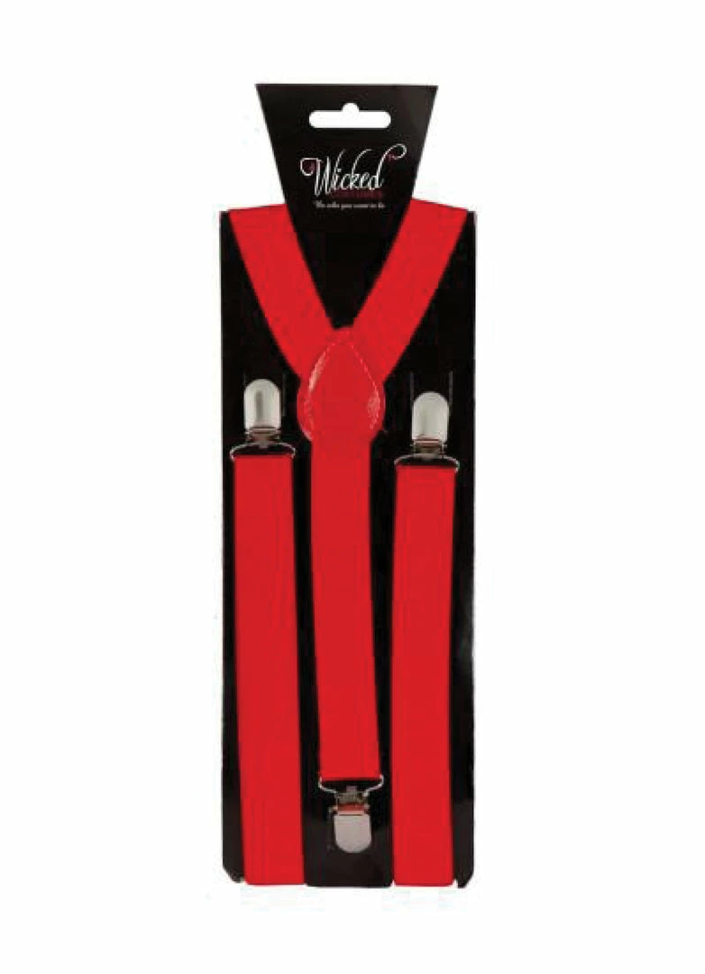 Fun Place Accessories Red Braces 3 Fun Place Accessories Red Braces