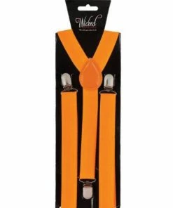 Fun Place Neon Orange Braces