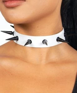 Fun Place Accessories Black Stud Collar