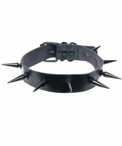 Fun Place Accessories Black Stud Collar