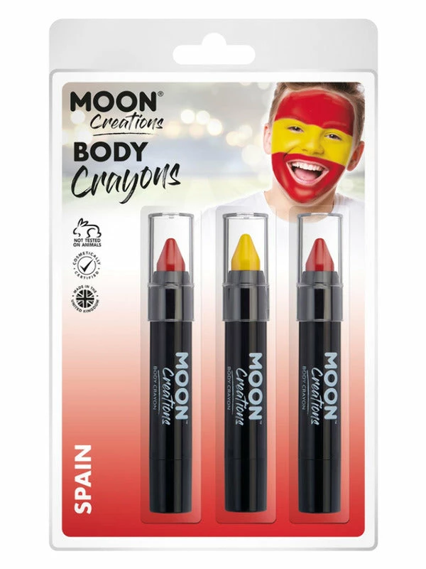 Fun Place Moon Creations Body Crayons, 3 Fun Place Moon Creations Body Crayons,