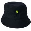 Fun Place Festivals Black Bucket Hat - Mini Metal Logo 1 Fun Place Festivals Black Bucket Hat - Mini Metal Logo