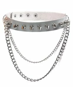 Fun Place Dog Spike Slim Collar