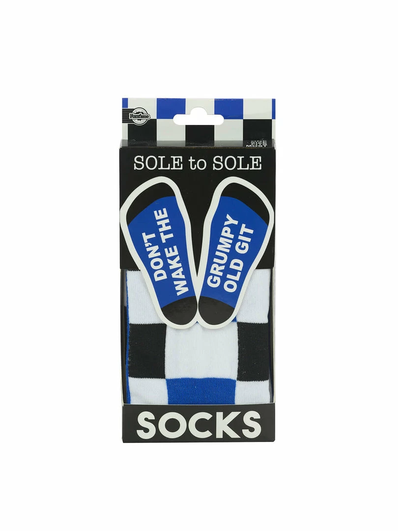 Fun Place Sole Socks Grumpy Old Git 3 Fun Place Sole Socks Grumpy Old Git