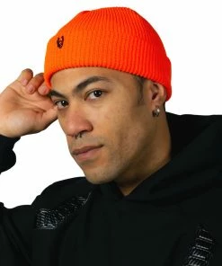 Fun Place Sailor Beanie - Orange Wigs & Hats