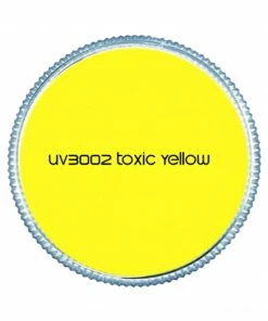 Fun Place UV Palette Containing 6 UV & Day Glow Colours. Colours Include Neon Foxy Orange, Neon Pink Flamingo, Neon Toxic Yellow, Neon Kryptonite Green, Super Nova & Abyss.