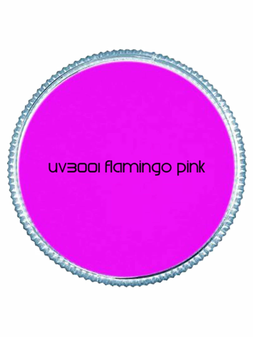Fun Place Pink Flamingo UV Face Paint 32g 3 Fun Place Pink Flamingo UV Face Paint 32g