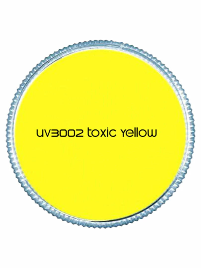 Fun Place Cosplay Toxic Yellow UV Face Paint 32g 3 Fun Place Cosplay Toxic Yellow UV Face Paint 32g