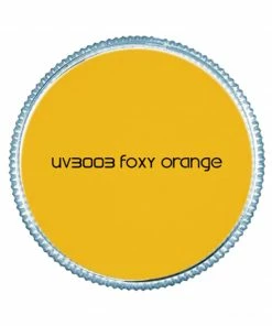 Fun Place UV Palette Containing 6 UV & Day Glow Colours. Colours Include Neon Foxy Orange, Neon Pink Flamingo, Neon Toxic Yellow, Neon Kryptonite Green, Super Nova & Abyss.