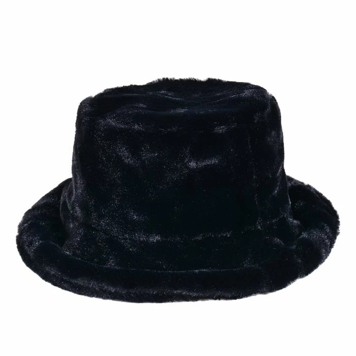 Fun Place Festivals Black Fluffy Bucket Hat 3 Fun Place Festivals Black Fluffy Bucket Hat