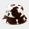 Fun Place Festivals Fluffy Brown Cow Bucket Hat 1 Fun Place Festivals Fluffy Brown Cow Bucket Hat