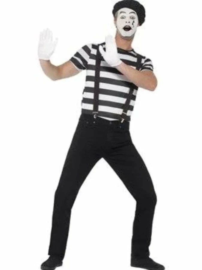 Fun Place Gentleman Mime Artist Costume Costumes & Characters 3 Fun Place Gentleman Mime Artist Costume Costumes & Characters