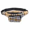 Fun Place Houndstooth Yellow Tweed Bumbag Festivals