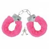Fun Place Pink Furry Handcuffs 1 Fun Place Pink Furry Handcuffs