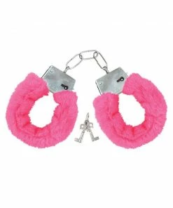 Fun Place Pink Furry Handcuffs