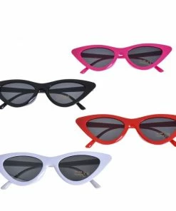 Fun Place Cat Eye Glasses With Clear Lens - Mixed Colours Festivals